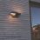 Lutec Twisto Outdoor LED Wall Light Dark Grey 13W 1000lm