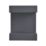 Lutec Twisto Outdoor LED Wall Light Dark Grey 13W 1000lm