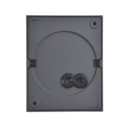 Lutec Twisto Outdoor LED Wall Light Dark Grey 13W 1000lm