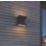 Lutec Twisto Outdoor LED Wall Light Dark Grey 13W 1000lm