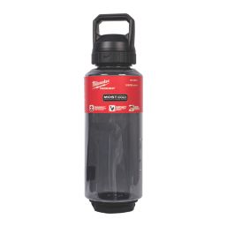 Milwaukee PACKOUT Plastic Bottle With Chug Lid 1420ml Black