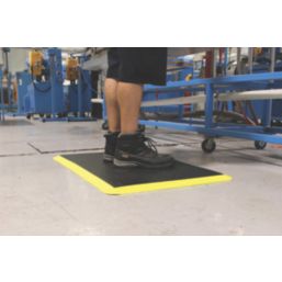 COBA COBAelite Diamond Anti-Fatigue Floor Mat Black 1.2m x 0.9m x 18mm