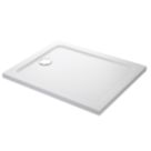 Mira Flight Low Rectangular Shower Tray Gloss White 1200mm x 1000mm x 40mm