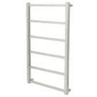 Towelrads 800mm x 500mm 573BTU Stainless Steel Flat Designer Towel Radiator