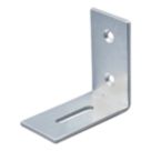 Essentials Adjustable Corner Bracket Silver 55mm x 50mm x 30mm