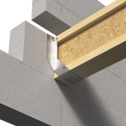 Simpson Strong-Tie Masonry Joist Hangers 91mm x 215mm 4 Pack