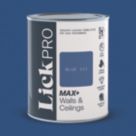 LickPro Max+ 1Ltr Blue 111 Matt Emulsion  Paint