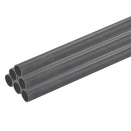 Deta TTE Round uPVC Black Conduit 20mm x 2m 20 Pack
