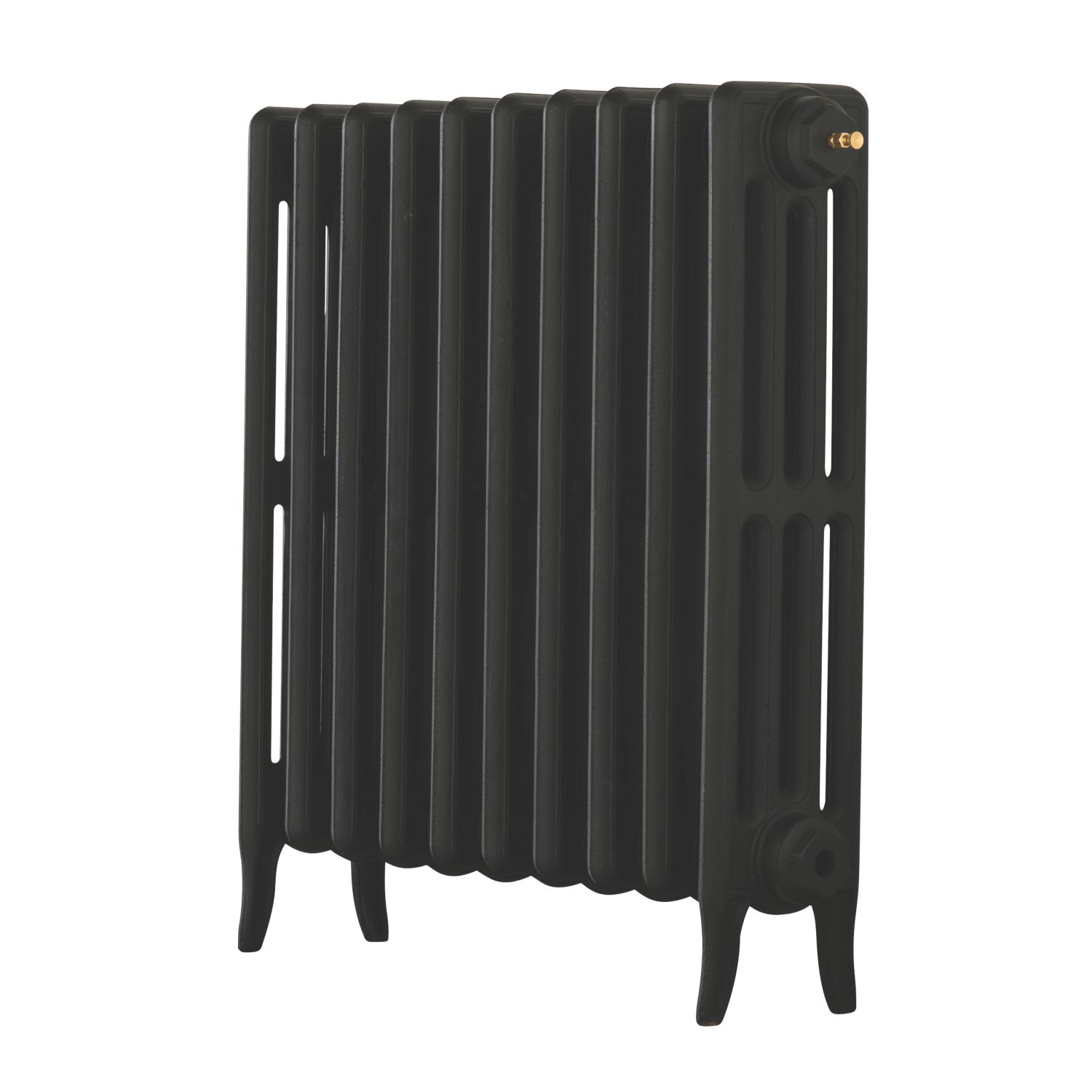 Arroll 660mm x 754mm 3193BTU Black Cast Iron 4 Column Radiator (6912F)
