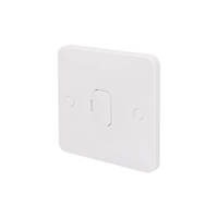 Schneider Electric Lisse 13A Unswitched Fused Spur  White