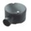 Tower 1 Way 20mm Terminal Box Black