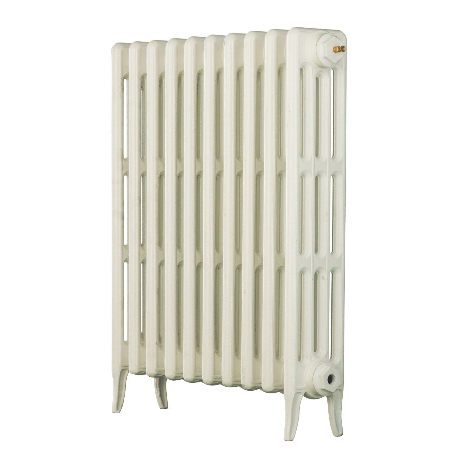 Arroll 760mm x 874mm 4340BTU White Cast Iron 4 Column Radiator (6918F)