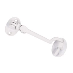 Cabin Hook White 100mm Screwfix