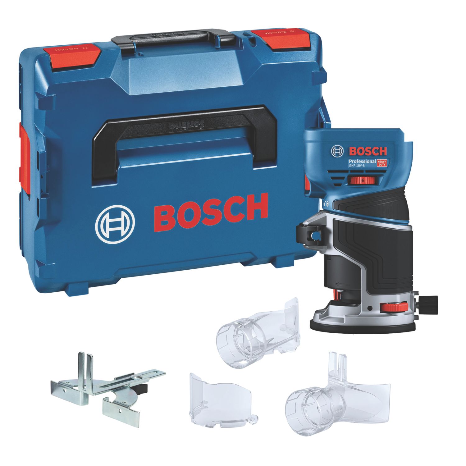 Bosch GKF 18V-8 18V Li-Ion AMPShare 6mm & 8mm Brushless Cordless Palm Router - Bare (691CK)