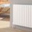 Reina Piatto Single 600mm x 1195mm 3057BTU White Horizontal Designer Radiator