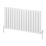 Reina Piatto Single 600mm x 1195mm 3057BTU White Horizontal Designer Radiator