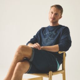 Regatta Nithsdale Sweatshirt Navy Small 42" Chest