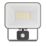 Brackenheath iSpot G3 Frameless Indoor & Outdoor LED Floodlight With PIR Sensor Black 50W 5500lm