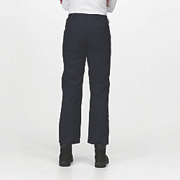 Regatta Pro Action Womens Trousers Navy Size 10 31" L