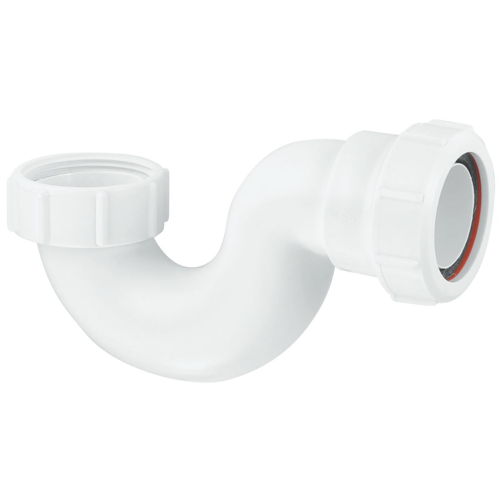 McAlpine P10 Bath Trap White 32mm Screwfix