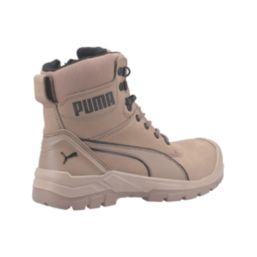 Puma Conquest Size 10.5  Grey Water-Resistant  Safety Boots