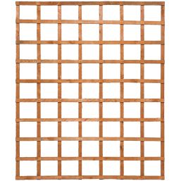 Rowlinson  Softwood Rectangular Heavy Duty Trellis 5' x 6' 3 Pack