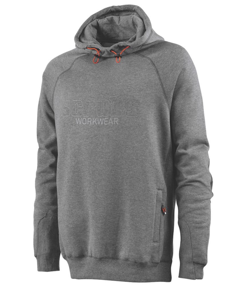 Scruffs Trade Hoodie Graphite Large 47.6 Chest - Screwfix