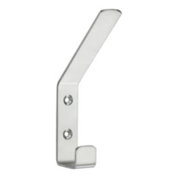 Essentials Coat & Hat Hook Satin Stainless Steel 120mm