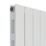 Ximax Oceanus 1800mm x 445mm 4164BTU White Vertical Designer Radiator