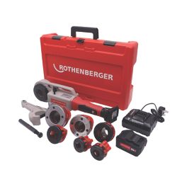 Rothenberger Supertronic 2000E 18V 1 x 4.0Ah Li-Ion CAS Brushless Cordless Hand-Held Pipe Threader