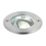 Saxby Hoxton 108mm Outdoor Round LED Recessed Ground Light Brushed Stainless Steel 6.5W 600lm