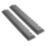 Ecotile Recycled T-Joint Interlocking 7mm Corner Ramps Graphite 588mm x 90mm 2 Pack
