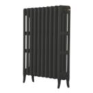 Arroll 760mm x 634mm 3101BTU Black Cast Iron 4 Column Radiator