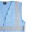 Pro RTX High Visibilty  Waistcoat Sky Blue X Large 48" Chest