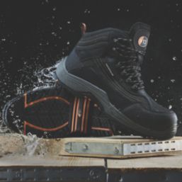 V12 Footwear Caiman Size 13  Black Waterproof  Safety Boots