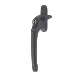 ERA  Left-Handed Cockspur Window Handles  Black 3 Pack