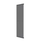 Flomasta  1800mm x 480mm 3339BTU Anthracite Vertical Designer Radiator