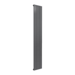 Reina Casina Single 1800mm x 280mm 2211BTU Anthracite Vertical Designer Radiator