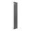 Reina Casina Single 1800mm x 280mm 2211BTU Anthracite Vertical Designer Radiator