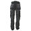 DeWalt Barstow Work Trousers Grey/Black 36" W 33" L