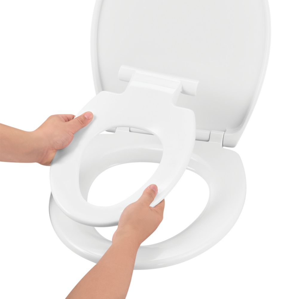 Dual deals toilet seat