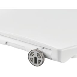 Havel Soft-Close with Quick-Release Family Toilet Seat Duraplast White