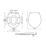 Havel Soft-Close with Quick-Release Family Toilet Seat Duraplast White