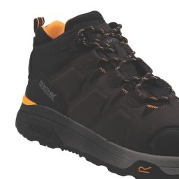 Regatta Hyperfort S1P Size 11 Chestnut Black Waterproof Safety Boots Screwfix