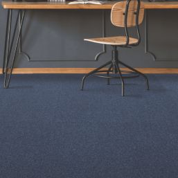Contract  Dark Blue Carpet Tiles 500 x 500mm 20 Pack