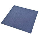 Contract  Dark Blue Carpet Tiles 500 x 500mm 20 Pack