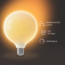 Calex  E27 G125 LED Light Bulb Milky 1055lm 9W