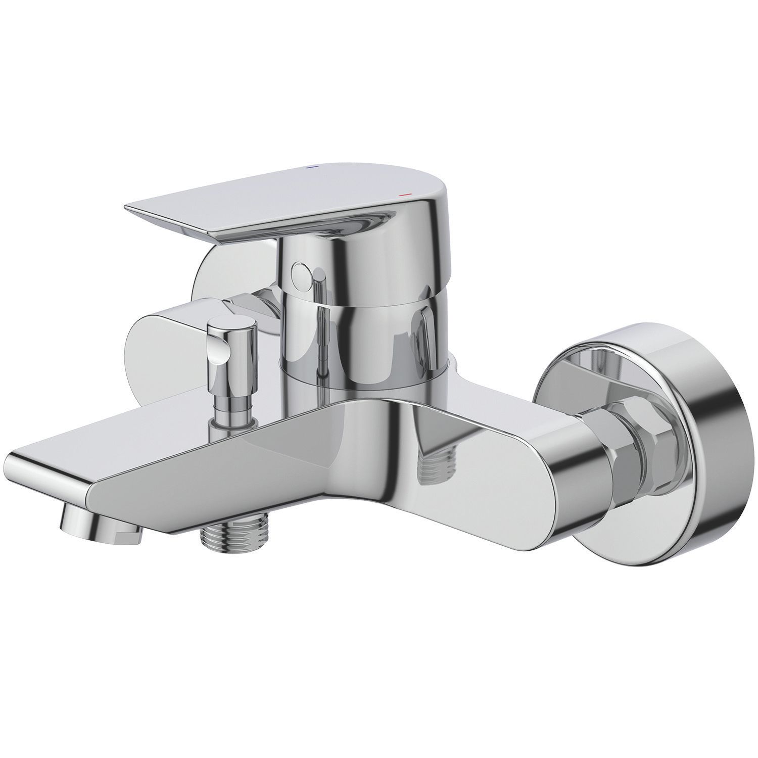 Ideal Standard Tesi Wall Mounted Bath Shower Mixer Chrome (692RJ)