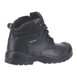 Amblers 241 Safety Boots Black Size 10.5 - Screwfix