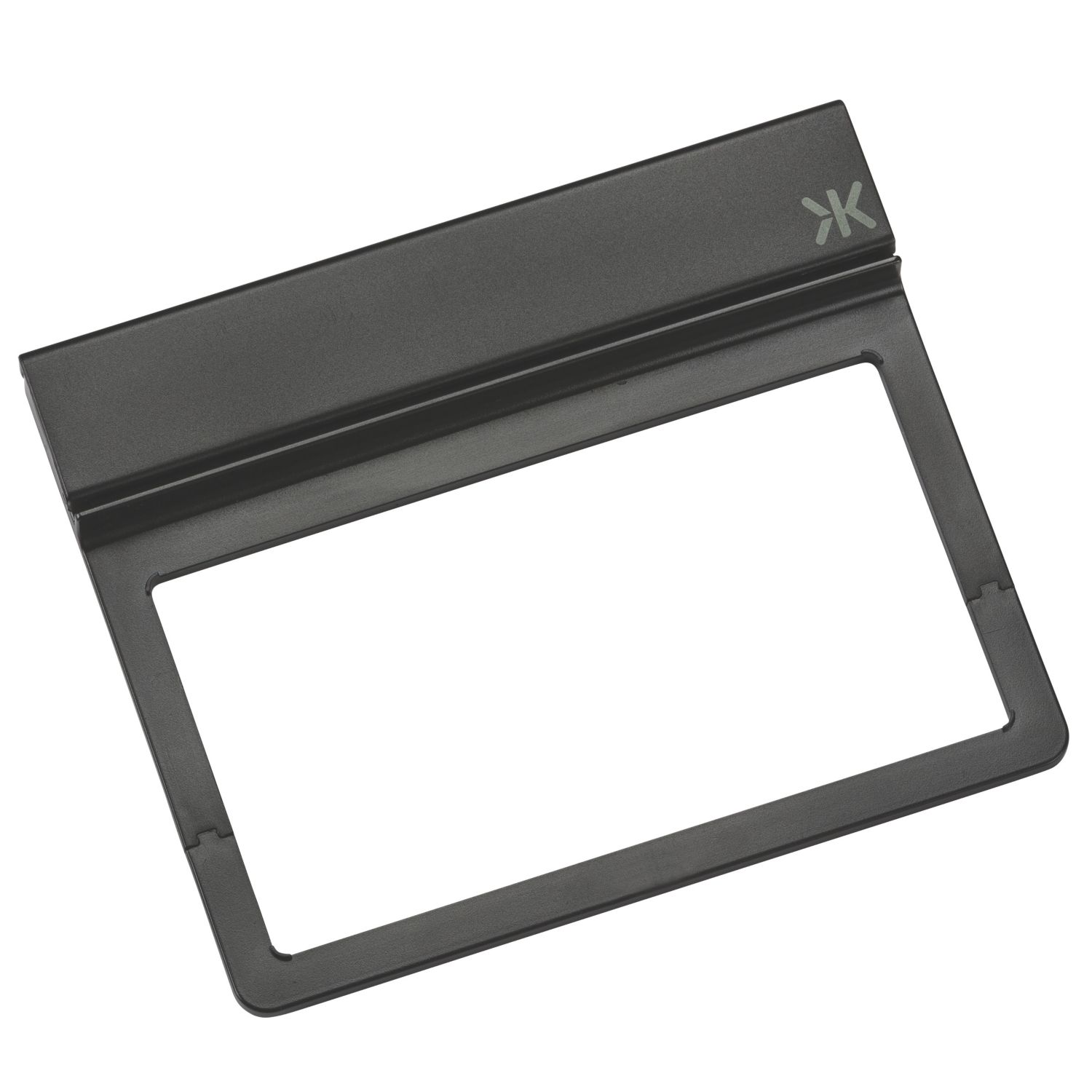 Knightsbridge 2GPHBK 2-Gang Phone Holder Black (692TY)